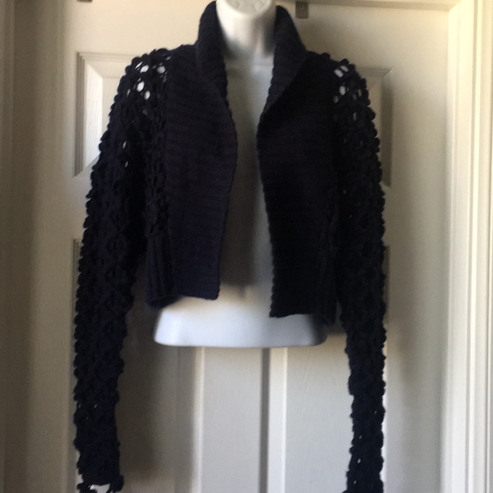 Oscar De La Renta 100% Cashmere knit Cardigan